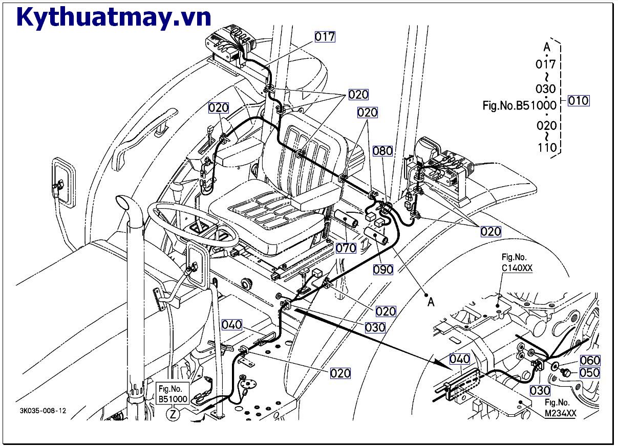 Hệ thống dây mạch điện sau